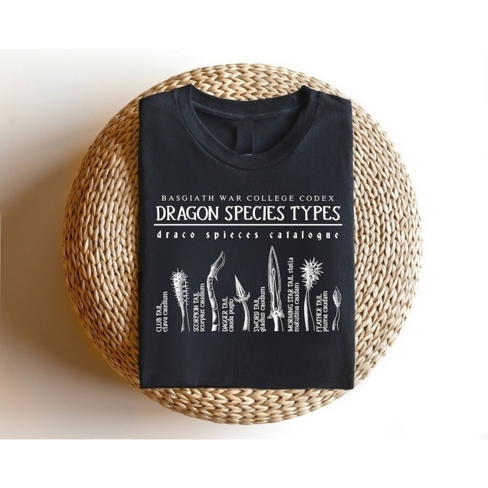 Basgiath War College Codex Dragon Fantasy Booktok Fan Gift Unisex T-Shirt
